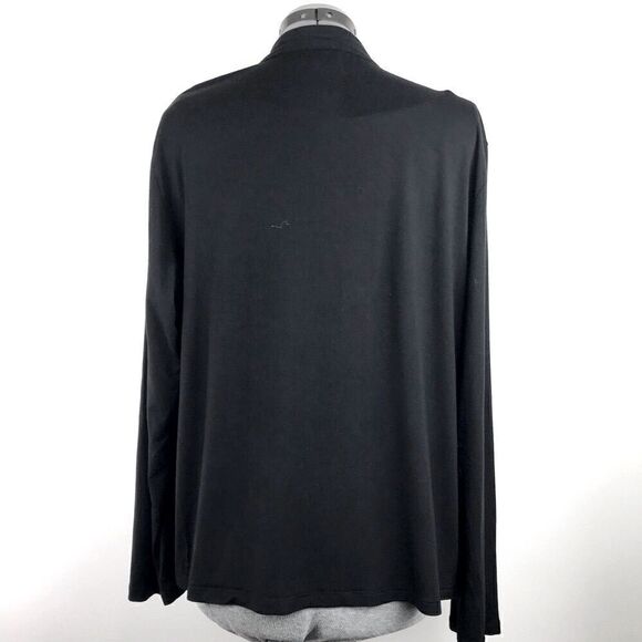 Luisa Viola Black Zip up Athleisure Jacket or Base Layer - Picture 4 of 9